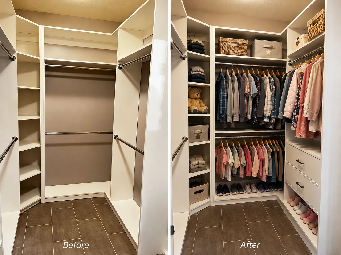 Finished storage project